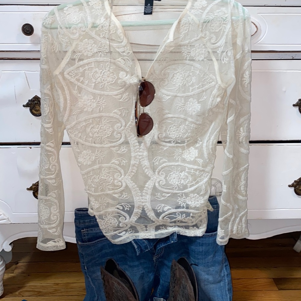 Gorgeous sheer top